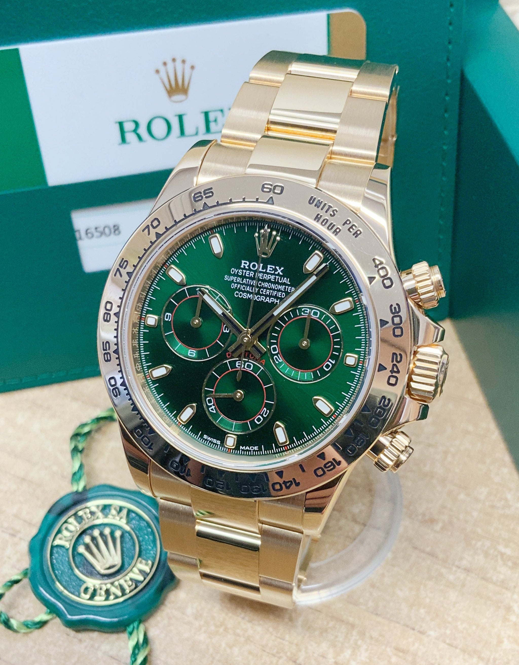 Rolex Cosmograph Daytona 40 Or Jaune